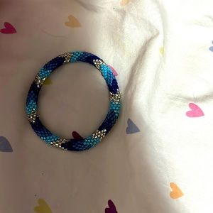 Cute blue bracelet